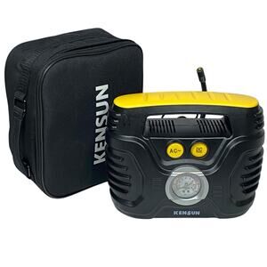 Kensun Portable Air Compressor Pump 12V DC 110V AC Swift Tire Inflator 120 PSI
